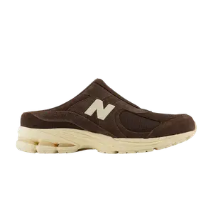 Мюли New Balance 2002R Mule Brown Corduroy, коричневый