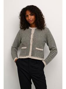 Кардиган Kaffe, цвет beige/schwarz