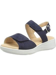 Туфли-лодочки с открытой пяткой для женщин в синем цвете superfit