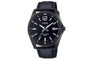 CASIO Часы Men Standard Series Black Watch MTP-E170BL-1B, Black Dial