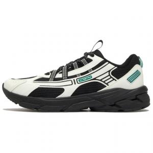 361° Амортизирующие, износостойкие низкие повседневные кроссовки Men's White Black