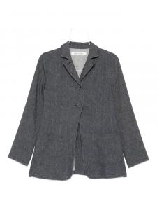 MARK KENLY DOMINO TAN Блейзер Robin на пуговицах, синий