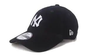 New Era Бейсболка унисекс черная, Black