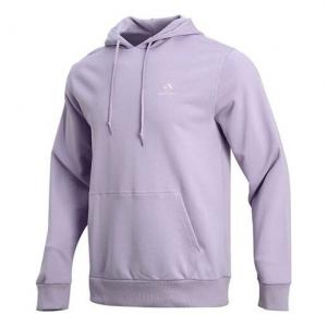 Толстовка Men's Converse Athleisure Casual Sports Hooded Pullover Knit Light Purple, фиолетовый
