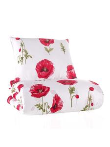 Traumschlaf Постельное белье Mona красного цвета