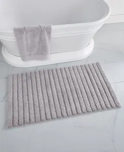 Декоративная дорожка для ванной Charter Club Signature, 51 x 152 см Macy'S, серебряный
