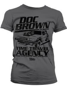 Рубашка серого цвета Back To The Future