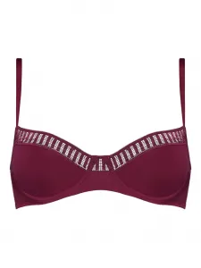 Кружевной бюстгальтер с уплотненными чашками Eres, фиолетовый