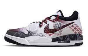 Jordan Наследственные 312 амортизация, износостойкие низкие классические баскетбольные кроссовки men's black red