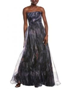 Платье из органзы Rene Ruiz, фиолетовый