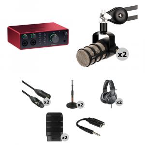 Аудиоинтерфейс Focusrite Scarlett 4i4 USB-C Audio/MIDI Interface with