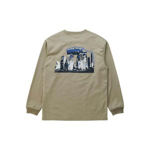 Футболки Unisex Crew Neck Moderate Others Gramicci, хаки