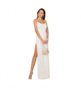 Женское свадебное платье Tiffany с пайетками Lara, Ivory