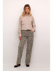 Тканевые брюки Cream, бежевый/коричневый