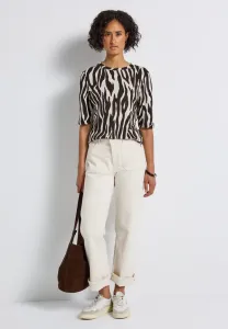 Футболка с принтом Street One, Braun