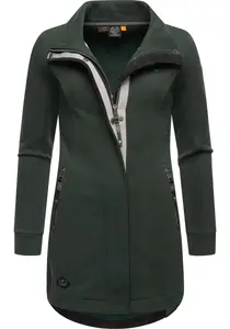 Толстовка в стиле рэгвир "Letrice", спортивная куртка на молнии с высоким воротником Ragwear, зеленый