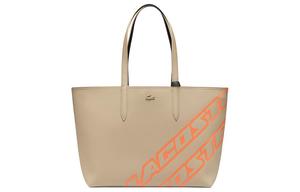 Сумка-шоппер из ПВХ, Шоппер, Женская Сумка Через Плечо Tubas Имбирно-Желтый LACOSTE