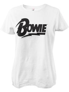Футболка Logo Girly Tee David Bowie, белый