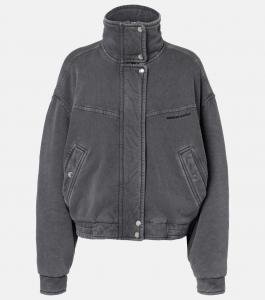 Куртка из хлопкового джерси Yanissa Marant Etoile, серый