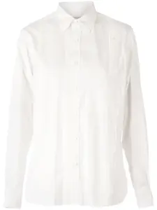 Рубашка с плиссировкой Salvy, белый