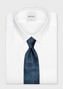 Разноцветный галстук в горошек Paul Smith, цвет Dark Green 2