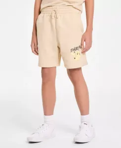 Пижамные шорты из флиса с Пикачу для мальчиков Little & Big Boys Pokemon, коричневый/бежевый