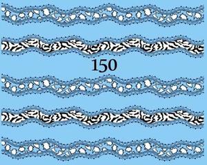Водные наклейки для ногтей - №150, inna