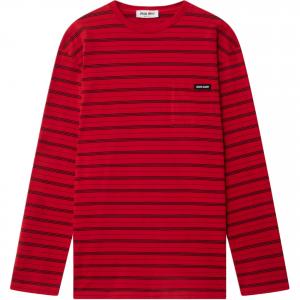 Футболка с рукавом дроп-шолдер для женщин SS26 MIU MIU, scarlet