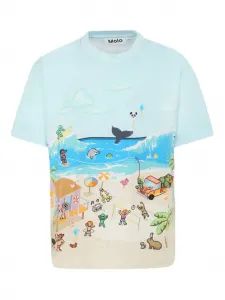 Футболка с графичным принтом Molo, синий