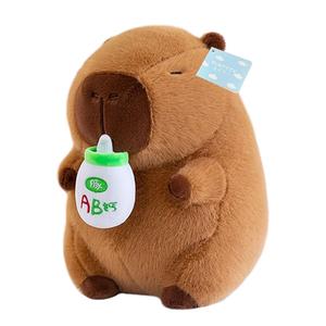 Милые пушистые AB Calcium капибара плюшевые куклы высота 30см/40см/50см FANNIKEER