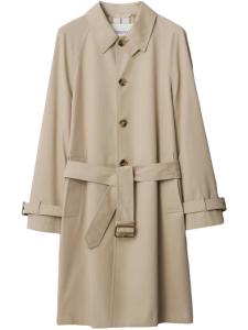 Длинный тренч Burberry, нейтральный