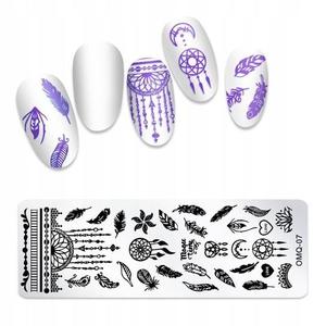 Пластина для штампа для ногтей, Tojato