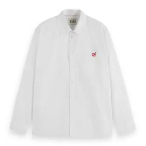 Рубашка с длинным рукавом Scotch & Soda 180311, белый