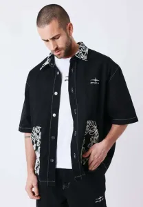 Рубашка-Бандана manches courtes Project X Paris, Noir