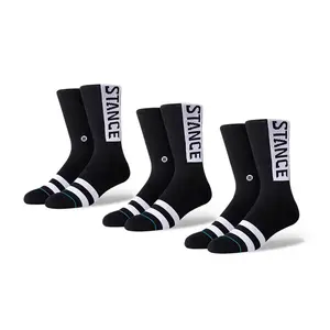 Набор унисекс носков Crew Stance, OG черный 3 Pack