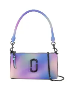 Сумочка из нескольких слоев кожи с верхней ручкой. Marc Jacobs, мультиколор