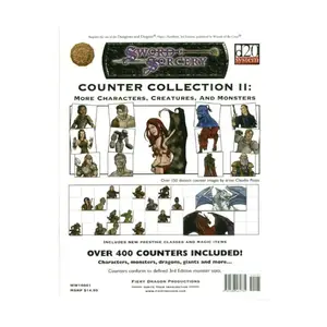 Counter Collection #2 - More Characters, Creatures and Monsters, Counter Collections (Fiery Dragon) (d20), мягкая обложка