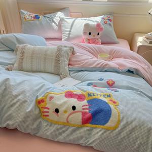 AVIVI Простыня, пододеяльник 150x200 см, цвет Lazily Cats