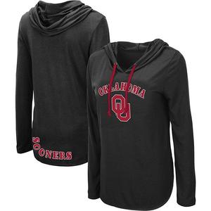 Женская черная толстовка с длинным рукавом Oklahoma Sooners My Lover Colosseum