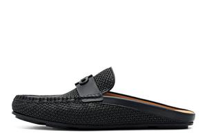 PEDRO Мужские черные тапочки Icon Series с закрытым носком и композитной подошвой, черные, размер 2, цвет Black 2