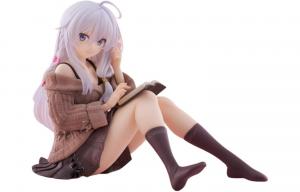 Фигурка Wandering Witch: The Journey Of Elaina для рабочего стола, милая Elaina Travel Edition с бонусными подарками, 18 см TAITO