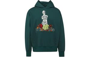 Moose Knuckles X PLEASURES SS24 Толстовка унисекс, зеленая