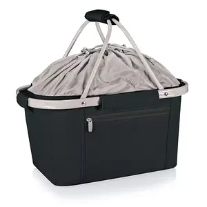 Складная сумка-холодильник Metro Black Basket от Picnic Time Oniva, black