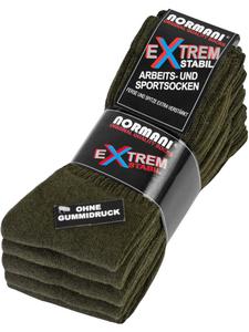 Normani 10 пар чрезвычайно прочных рабочих и спортивных носков оливкового цвета