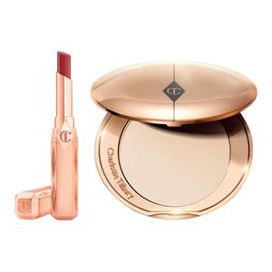 Пудра для губ CT Light Velvet Princess, наборы для макияжа, легко растушевывается, стойкий эффект Charlotte Tilbury