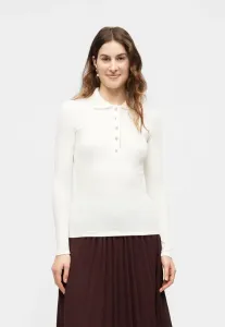 Рубашка-Поло с золотыми пуговицами Anna Field, Egret