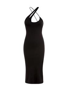 Длинное платье LSCN BY LASCANA Midi, черный