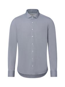 Рубашка делового кроя Slim Fit OLYMP, темно-синий