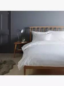 Простыня John Lewis Crisp & Fresh 200 Thread Count Egyptian Cotton Flat, белый