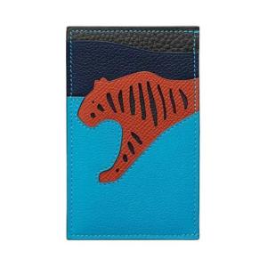 Кардхолдер из кожи телёнка Evercolor и кожи Epsom HERMES для женщин Мультиколор